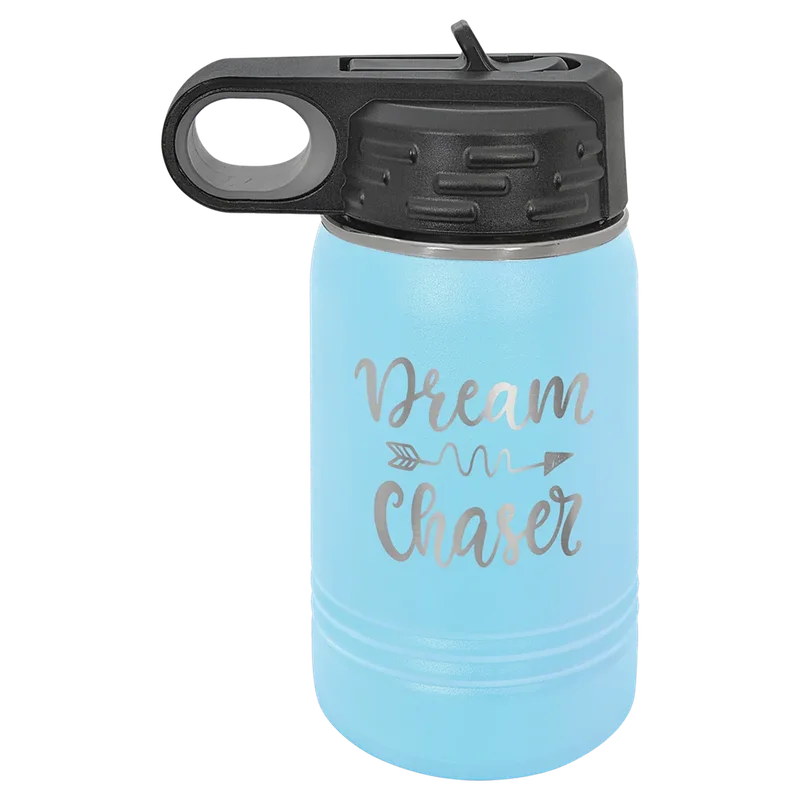 LWB057, 12 oz Water bottle, engraved example