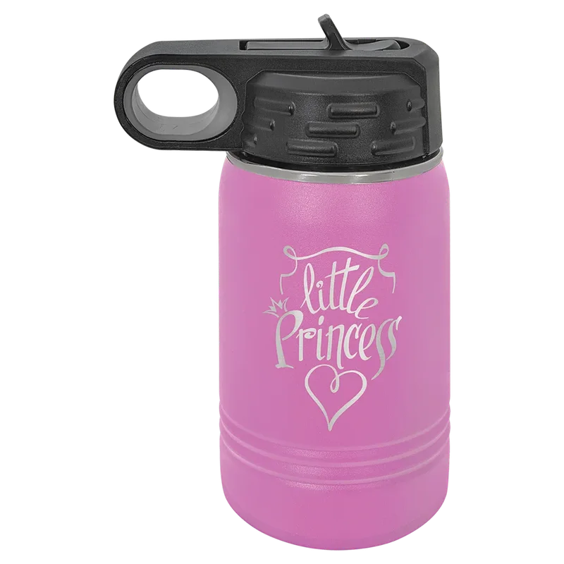 LWB058, 12 oz Water bottle, engraved example
