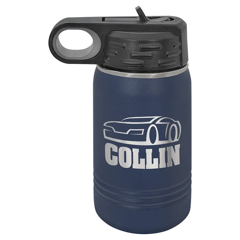 LWB061, 12 oz Water bottle, engraved example