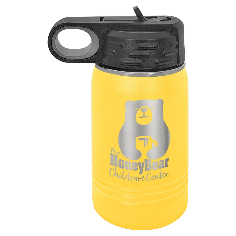 LWB066, 12 oz Water bottle, engraved example