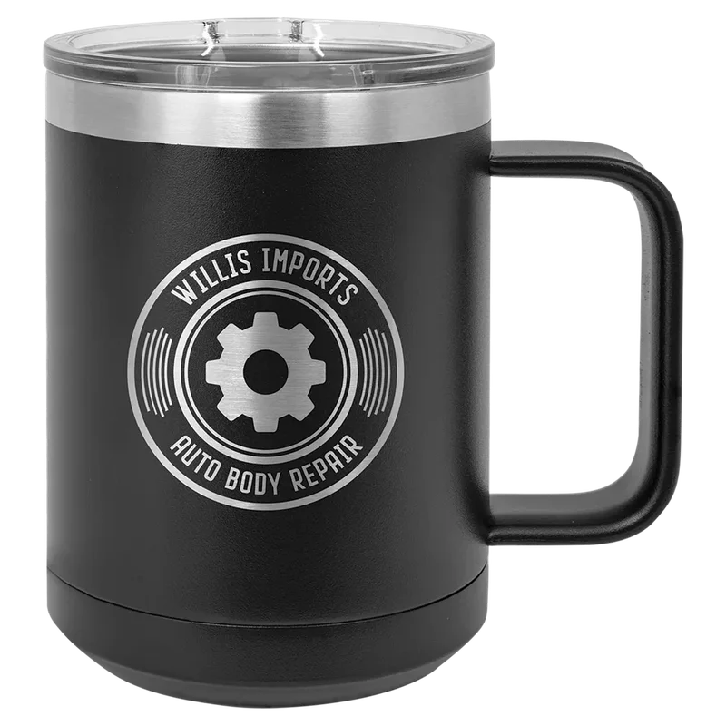 LCM102, 15 oz Mug with handle, engraved example