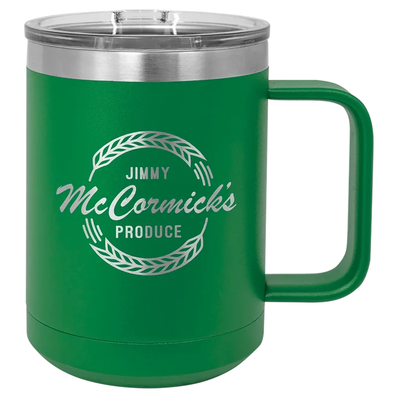 LCM115, 15 oz Mug with handle, engraved example