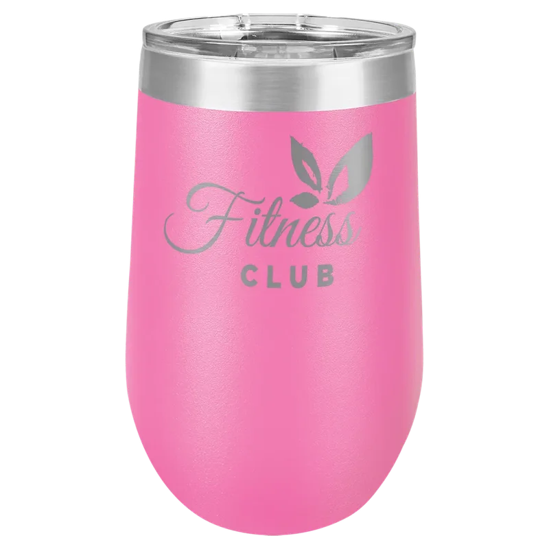 LTM805, 16 oz Stemless wine tumbler, engraved example