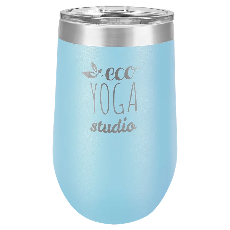 LTM807, 16 oz Stemless wine tumbler, engraved example