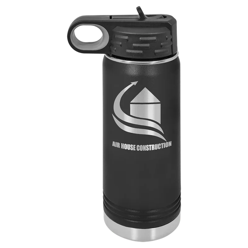 LWB102, 20 oz Water bottle, engraved example
