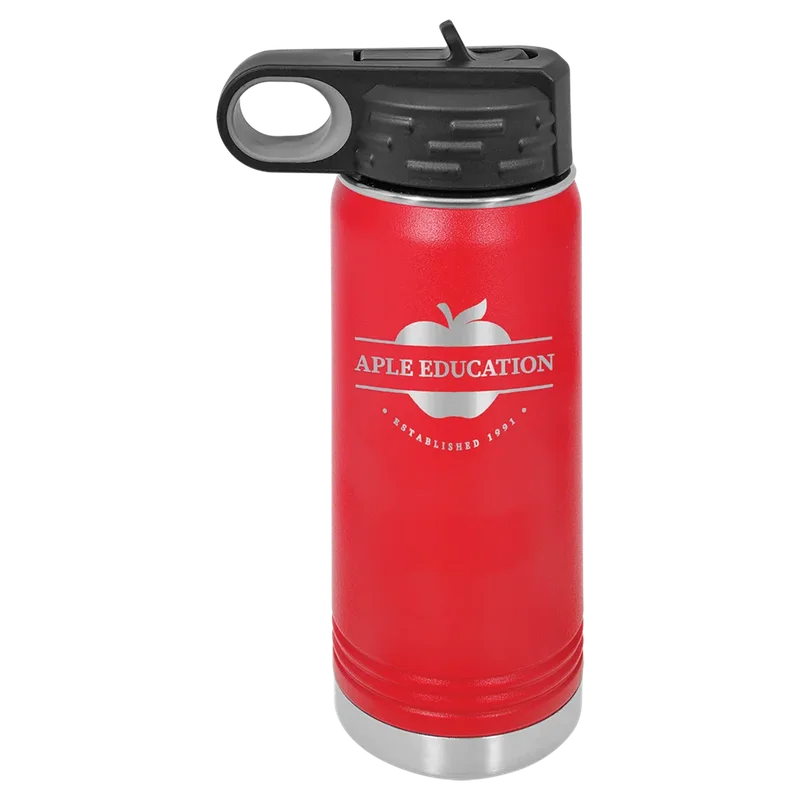 LWB103, 20 oz Water bottle, engraved example