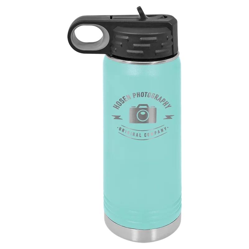 LWB106, 20 oz Water bottle, engraved example