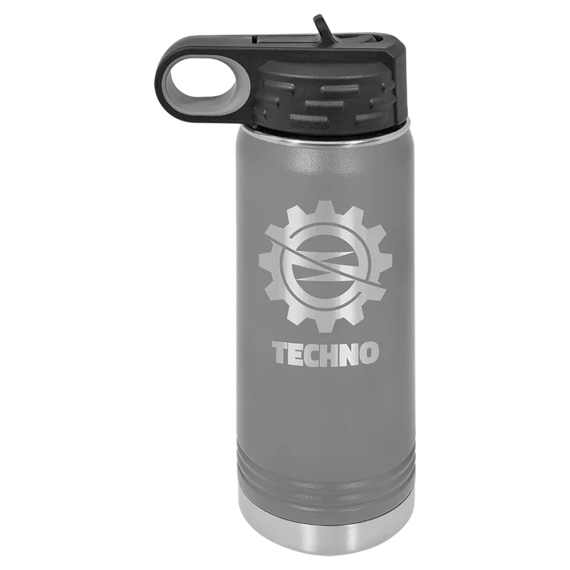 LWB110, 20 oz Water bottle, engraved example