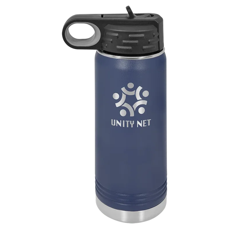LWB111, 20 oz Water bottle, engraved example