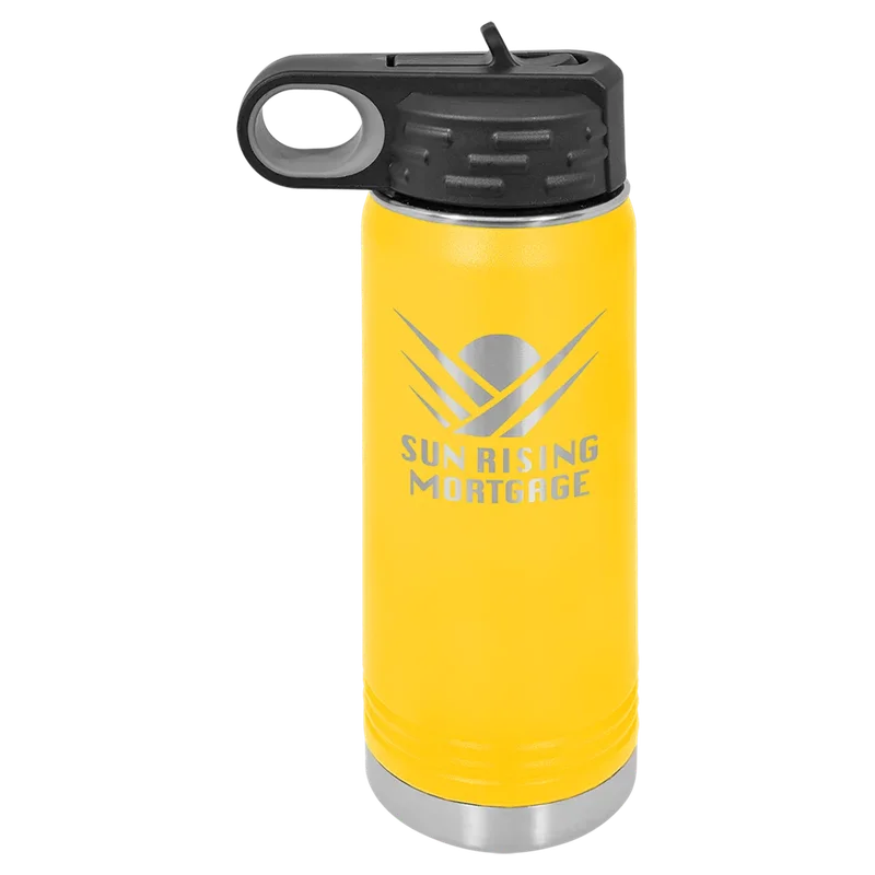 LWB116, 20 oz Water bottle, engraved example