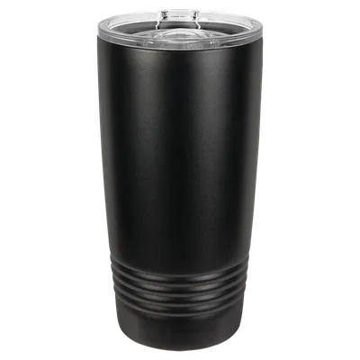 20 oz Ringneck with slider lid, Black, unengraved