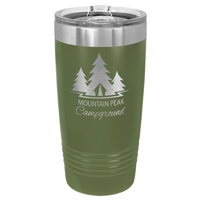 LTM7269, 20 oz Ringneck with slider lid, engraved example