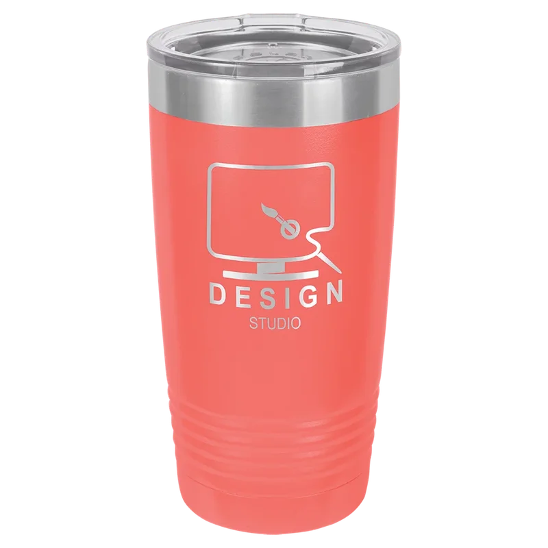 LTM7218, 20 oz Ringneck tumbler, engraved example