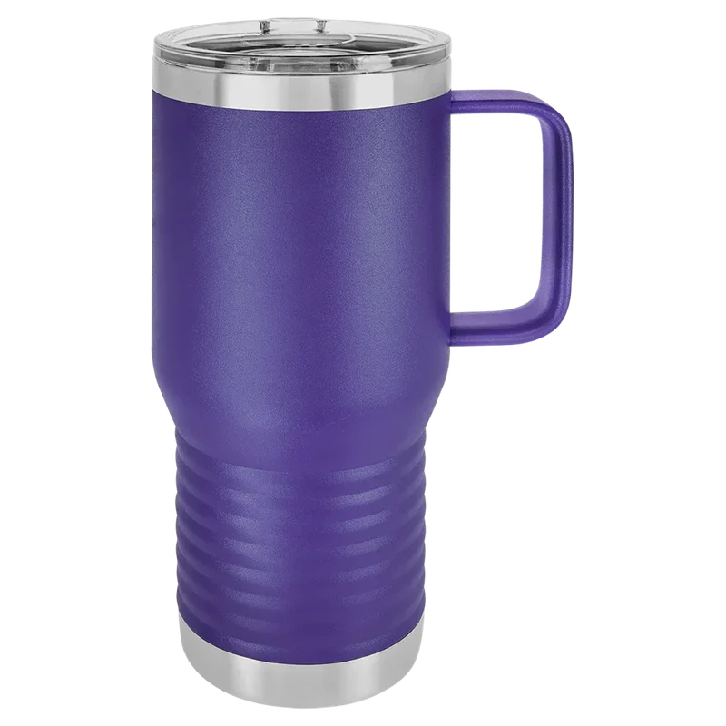 LCM209, 20 oz Travel mug with handle, unengraved