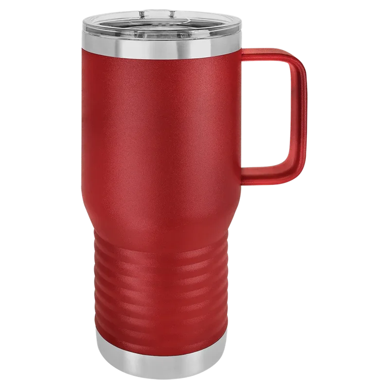 LCM213, 20 oz Travel mug with handle, unengraved