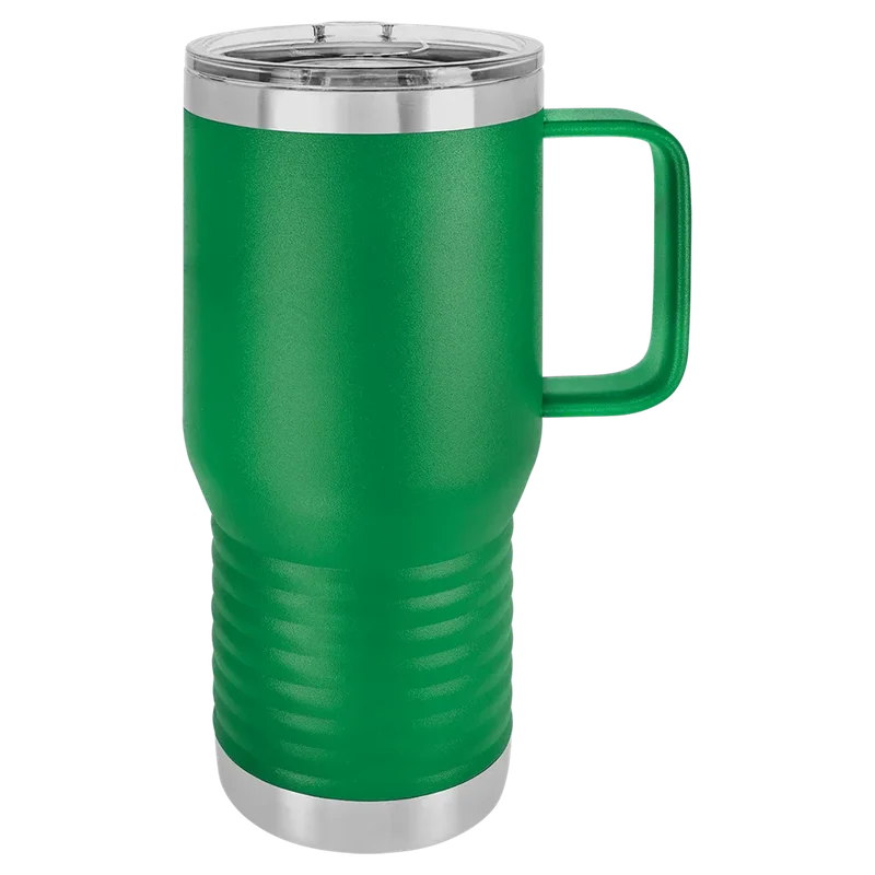 LCM215, 20 oz Travel mug with handle, unengraved