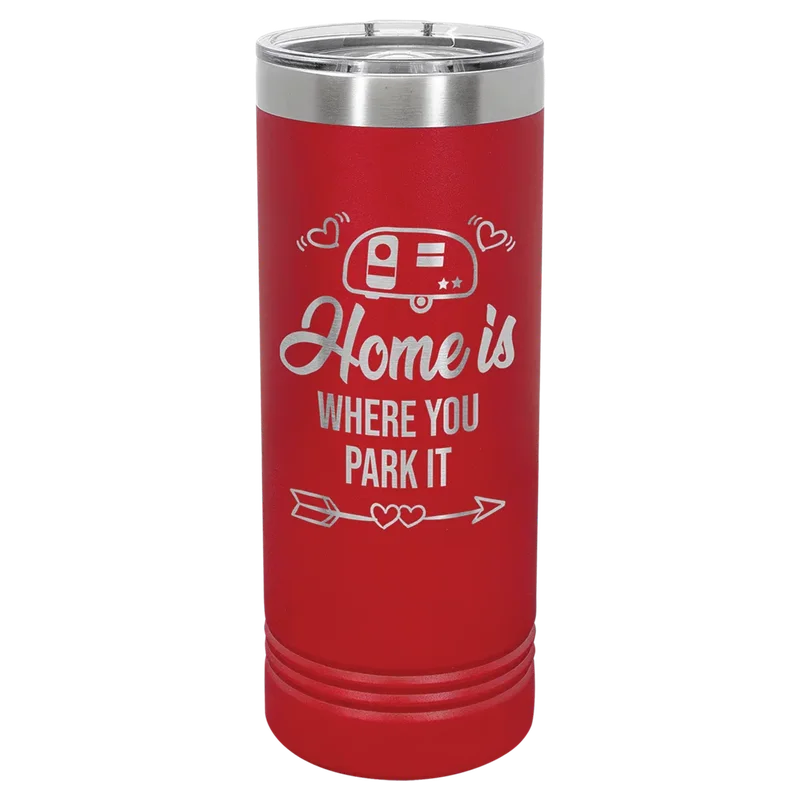 LTM7003, 22 oz Skinny tumbler, engraved example