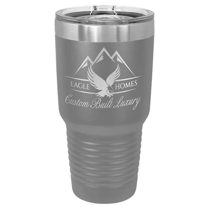 LTM7360, 30 oz Ringneck with slider lid, engraved example
