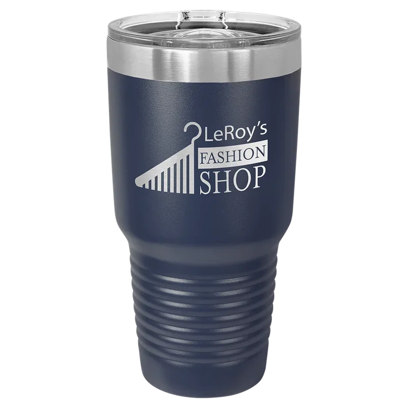 LTM7361, 30 oz Ringneck with slider lid, engraved example