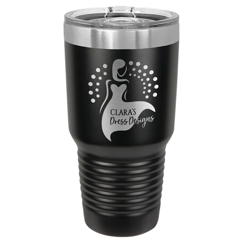 LTM7366, 30 oz Ringneck with slider lid, engraved example