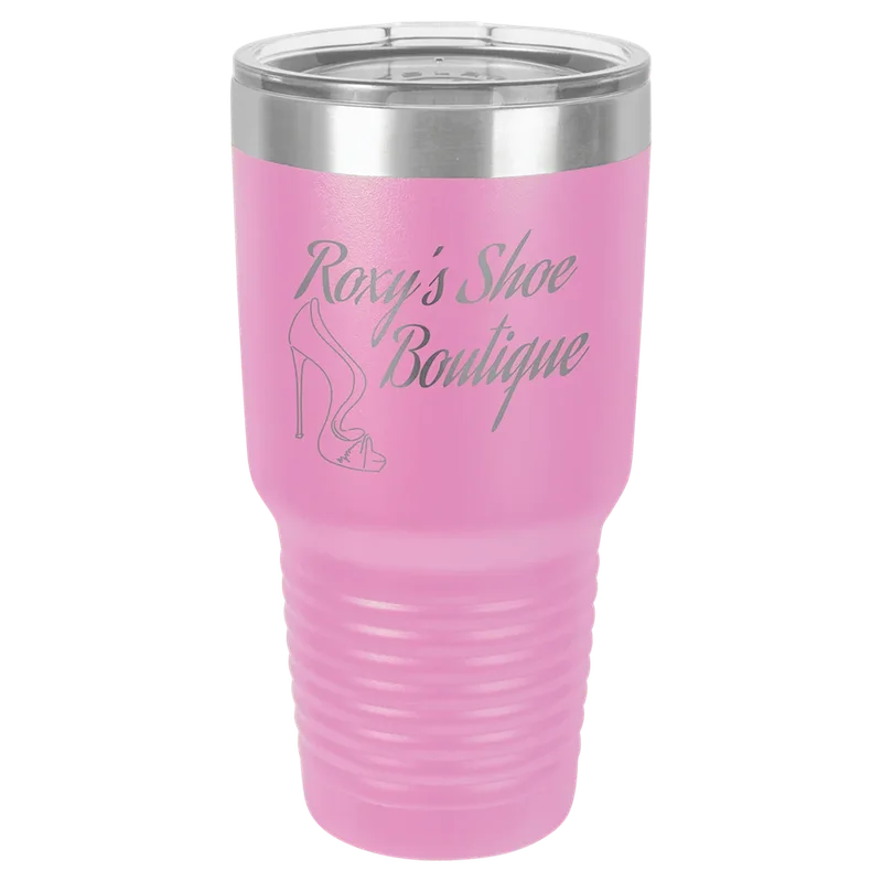 LTM7308, 30 oz Ringneck tumbler, engraved example