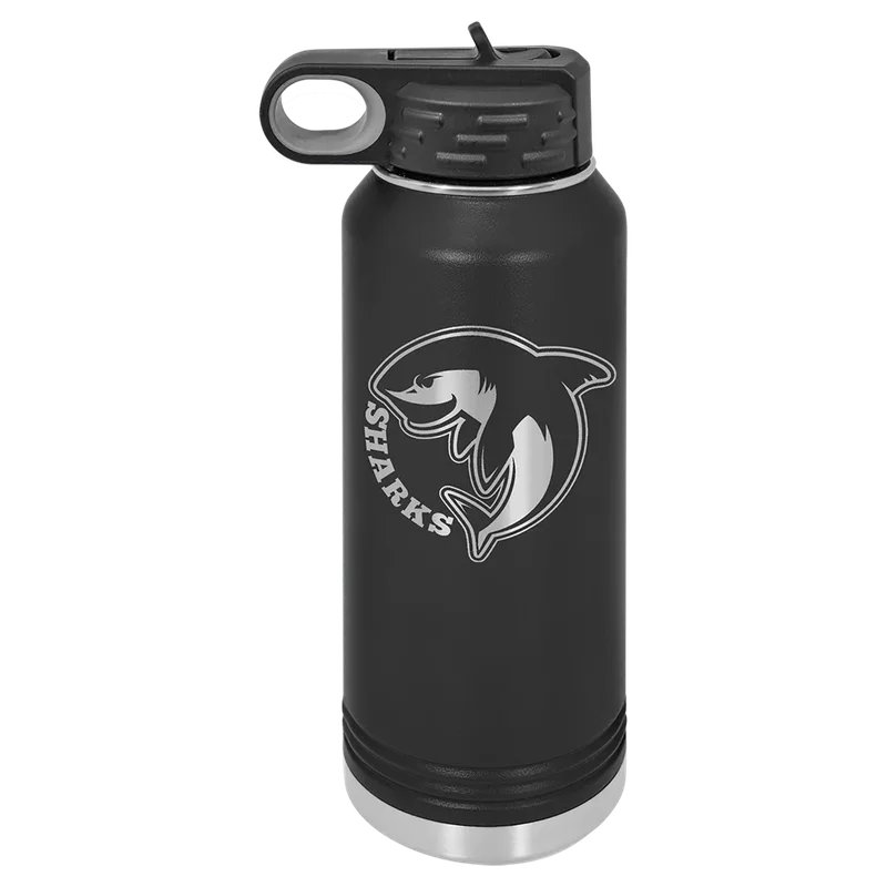 LWB202, 32 oz Water bottle, engraved example