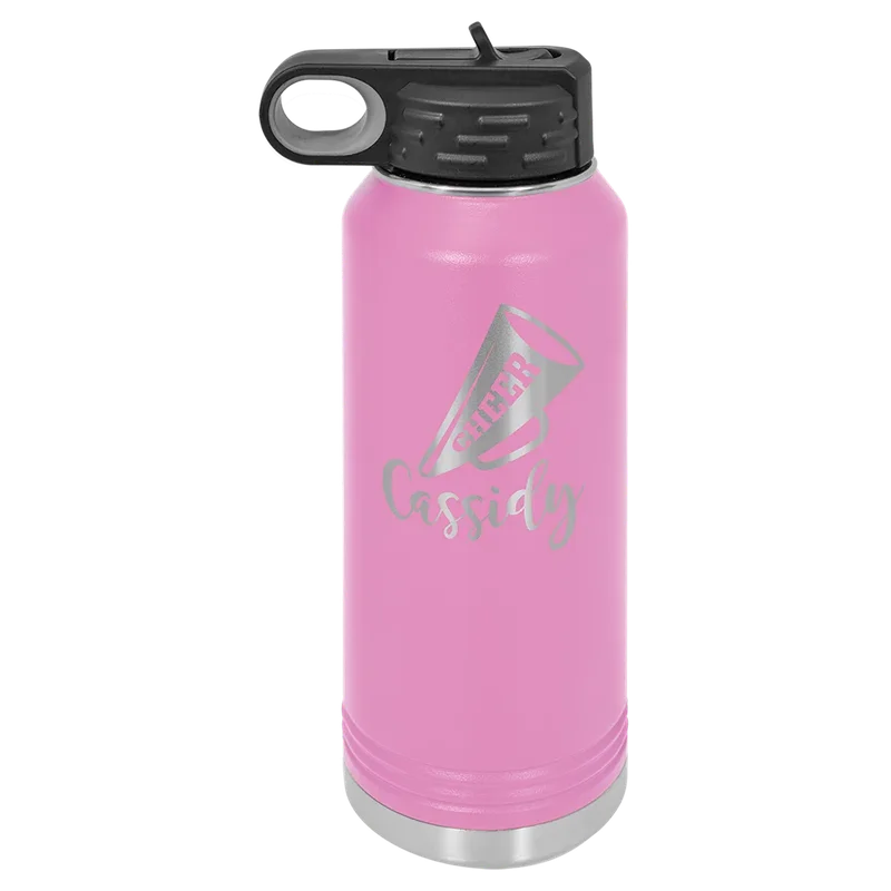 LWB208, 32 oz Water bottle, engraved example