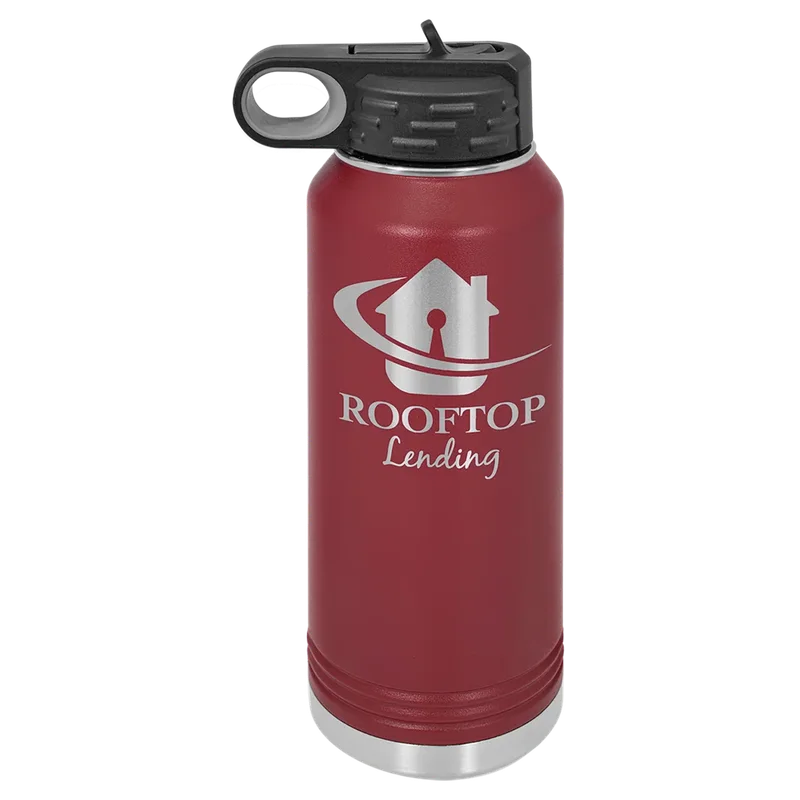 LWB213, 32 oz Water bottle, engraved example