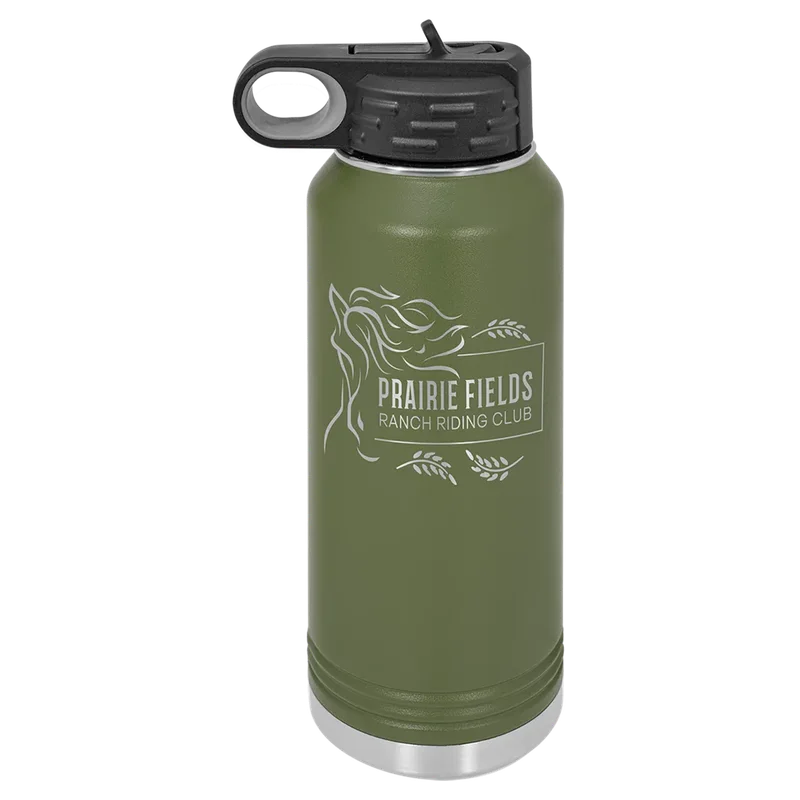 LWB218, 32 oz Water bottle, engraved example