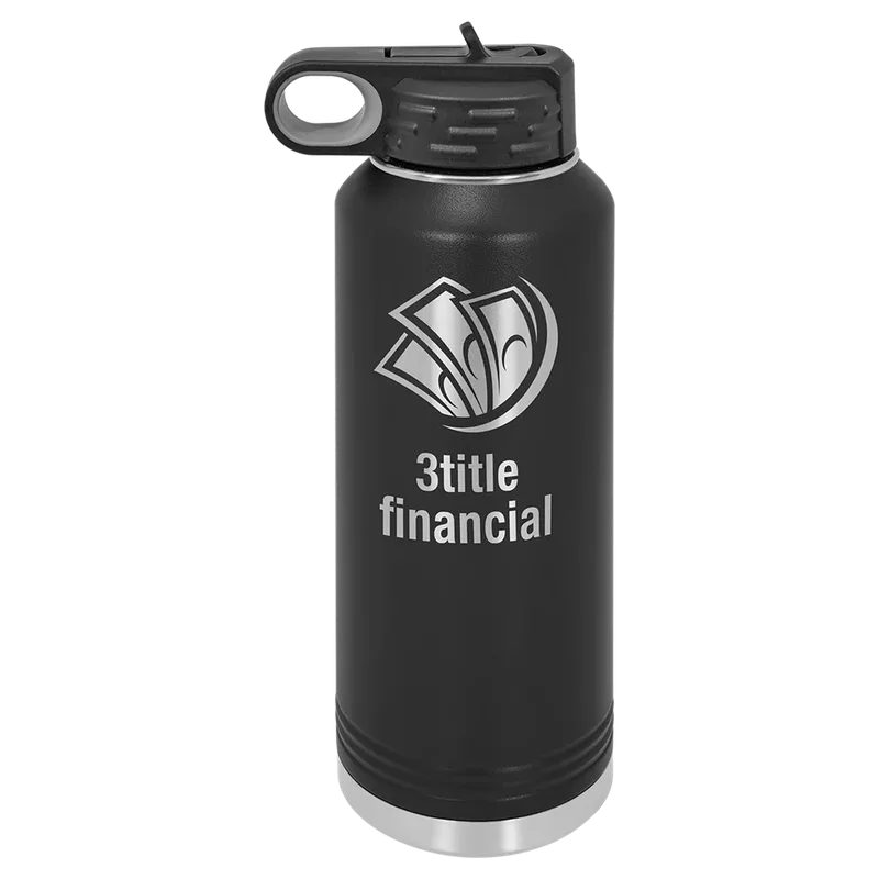 LWB302, 40 oz Water bottle, engraved example
