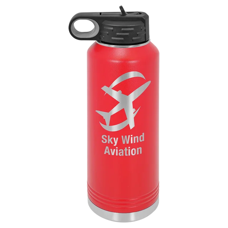 LWB303, 40 oz Water bottle, engraved example