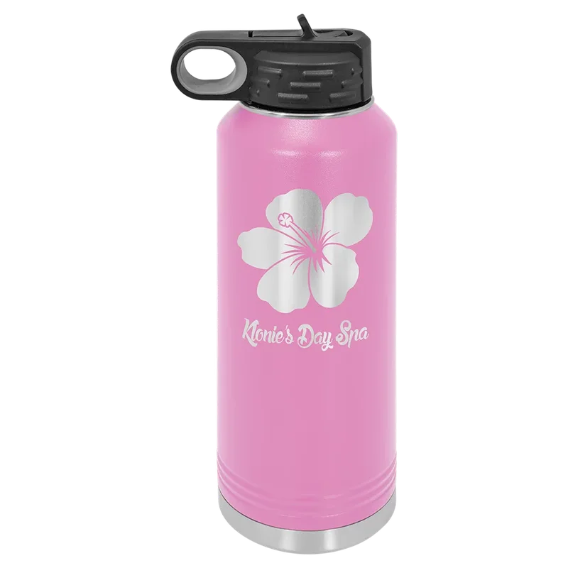 LWB308, 40 oz Water bottle, engraved example