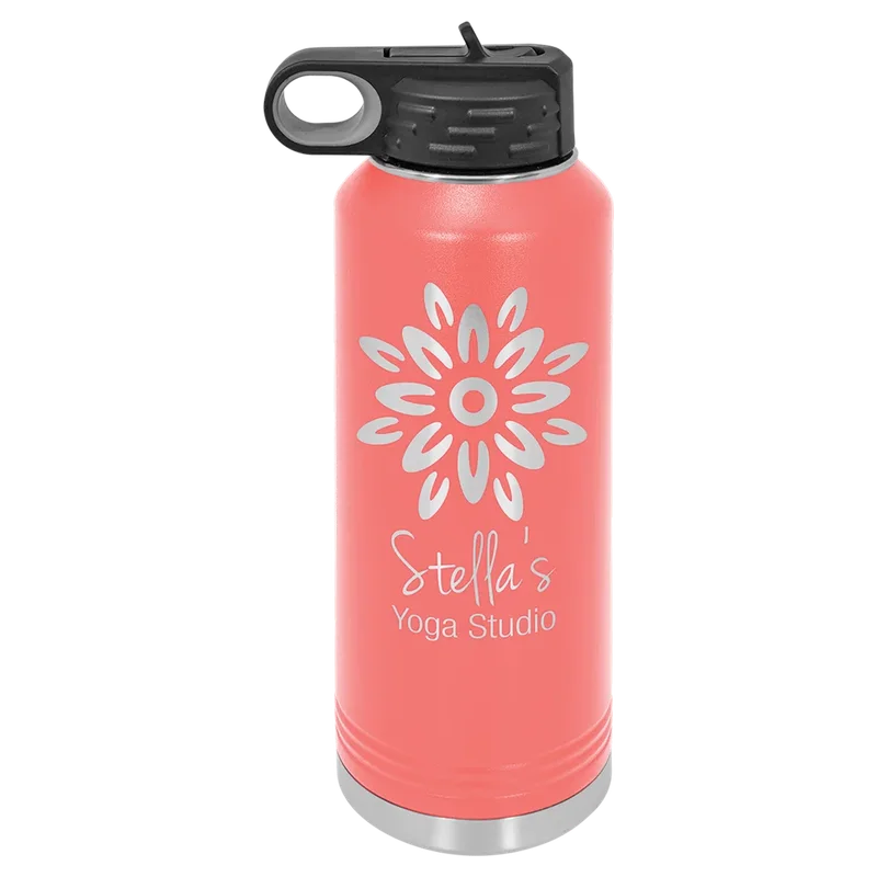 LWB317, 40 oz Water bottle, engraved example