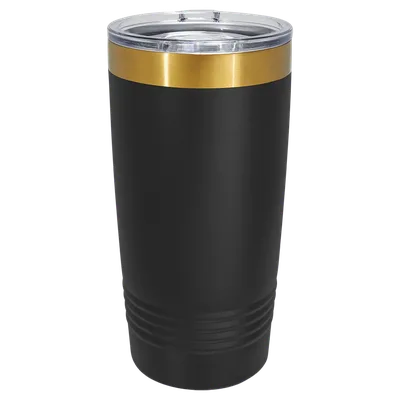 20 oz Tumbler, Black, unengraved