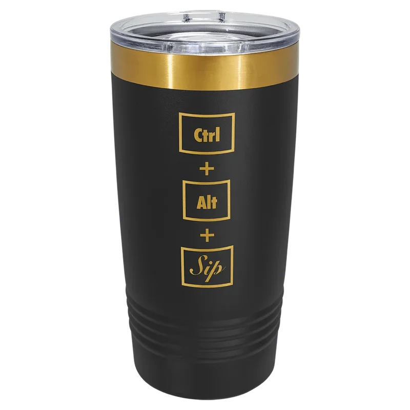 LTM7230, 20 oz Tumbler, engraved example