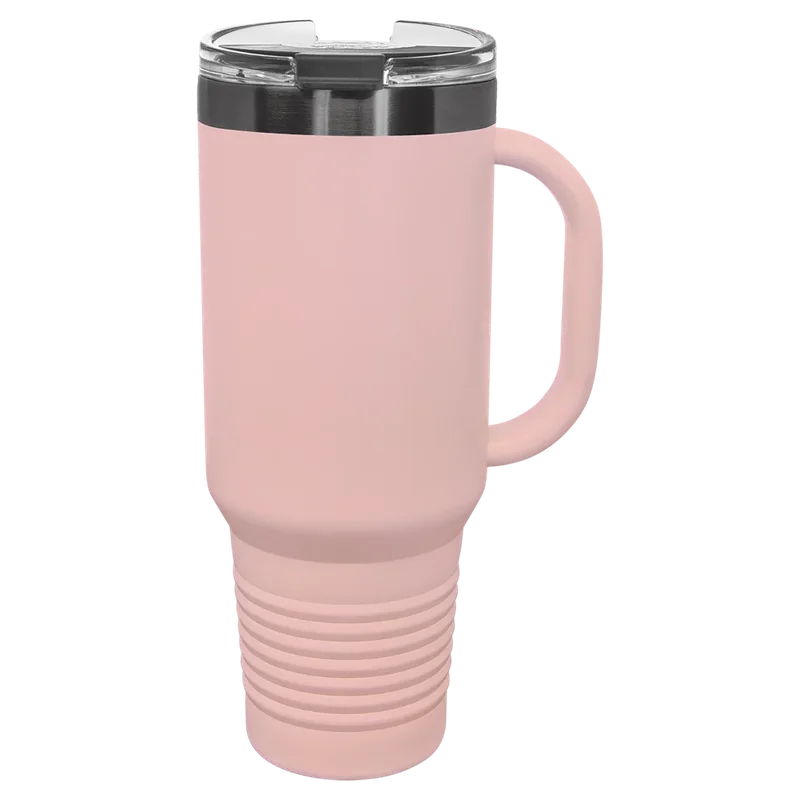 LTM7435, 40 oz Travel mug with handle, unengraved