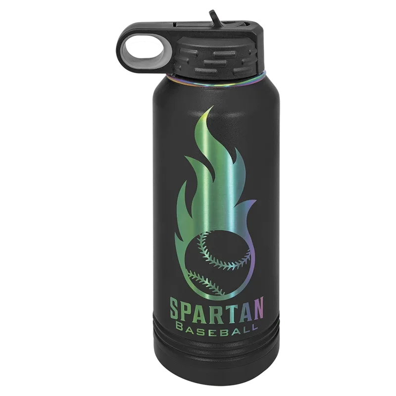 LWB250, 32 oz Water bottle, engraved example