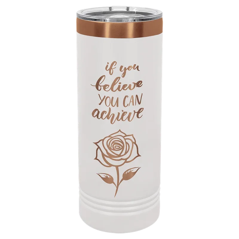 LTM7051, 22 oz Skinny tumbler, engraved example