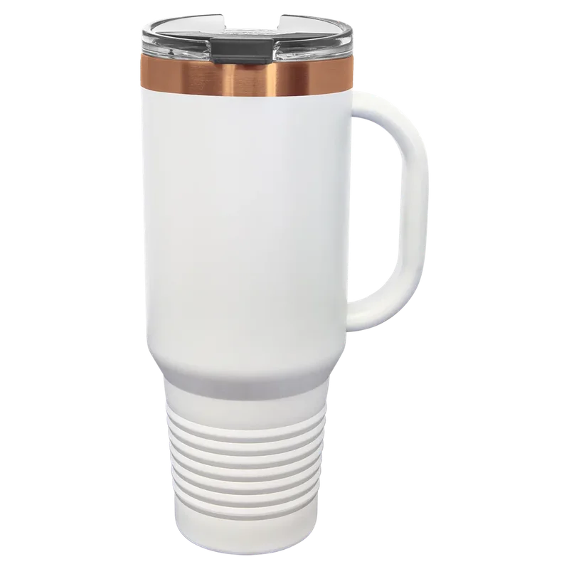 LTM7471, 40 oz Travel mug with handle, unengraved