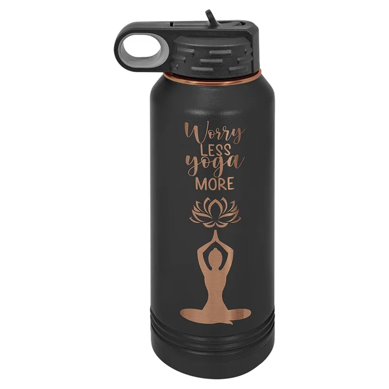 LWB240, 32 oz Water bottle, engraved example