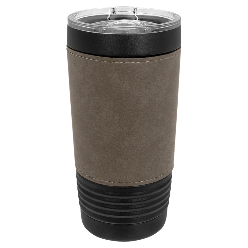 LTM5253, 20 oz Leatherette tumbler, unengraved