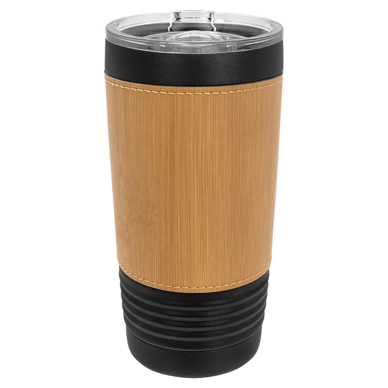 LTM5255, 20 oz Leatherette tumbler, unengraved