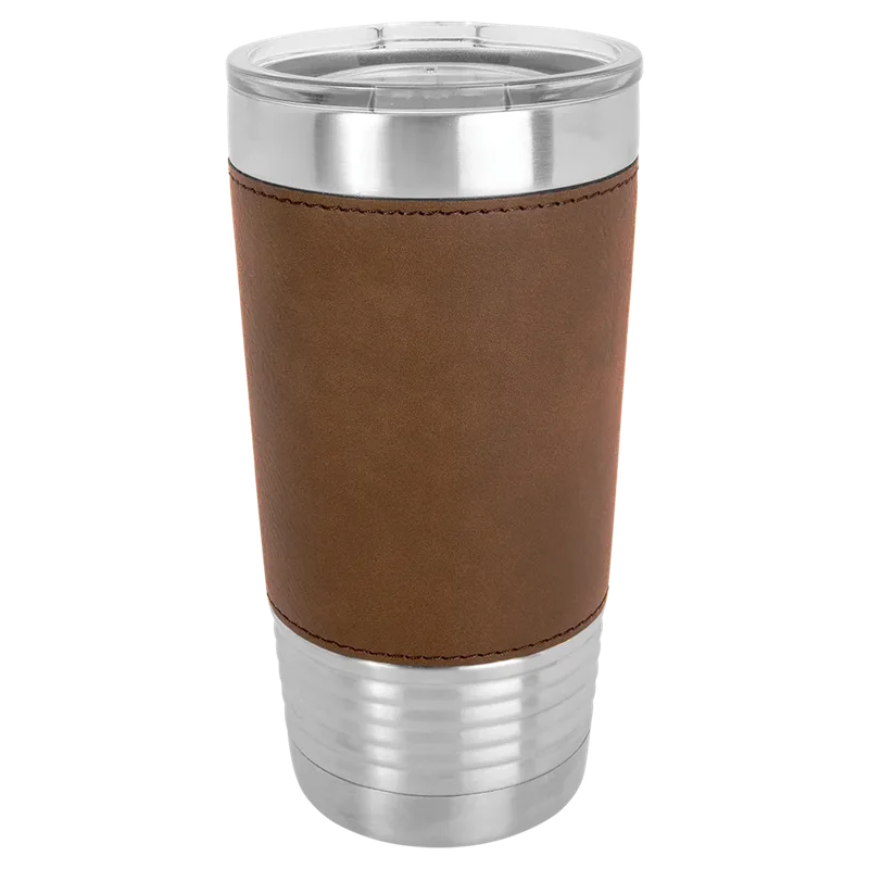LTM5202, 20 oz Leatherette tumbler, unengraved