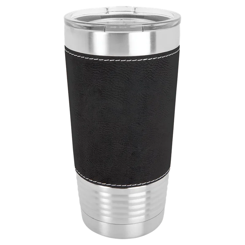 LTM5203, 20 oz Leatherette tumbler, unengraved