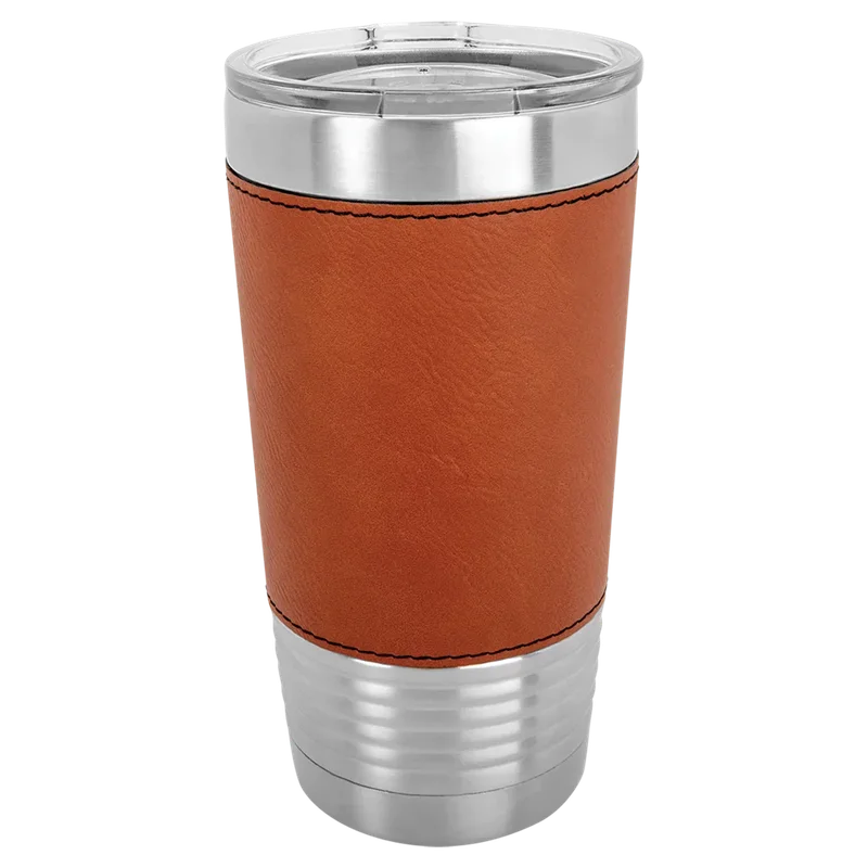 LTM5204, 20 oz Leatherette tumbler, unengraved