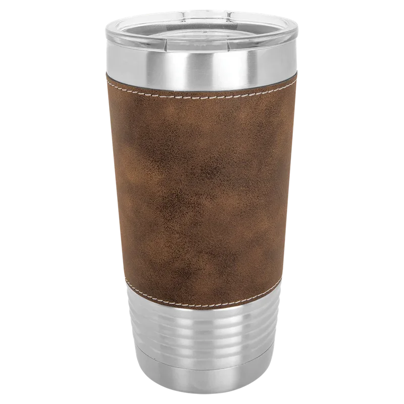 LTM5208, 20 oz Leatherette tumbler, unengraved