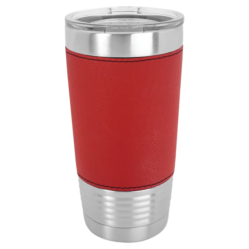 LTM5211, 20 oz Leatherette tumbler, unengraved