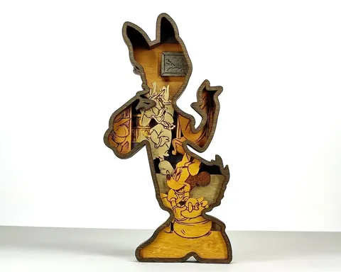 Daisy Duck layered-art product photo