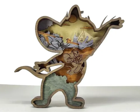 Jerry layered-art product photo