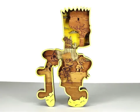 Bart layered-art product photo